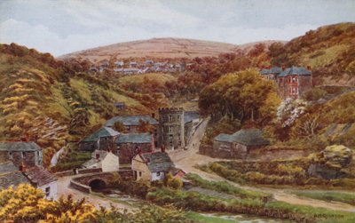 Dorf Boscastle von Alfred Robert Quinton